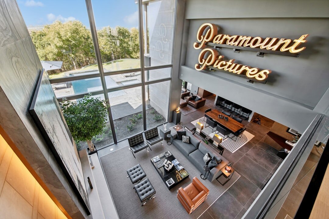 luxury celebrity mansion interior