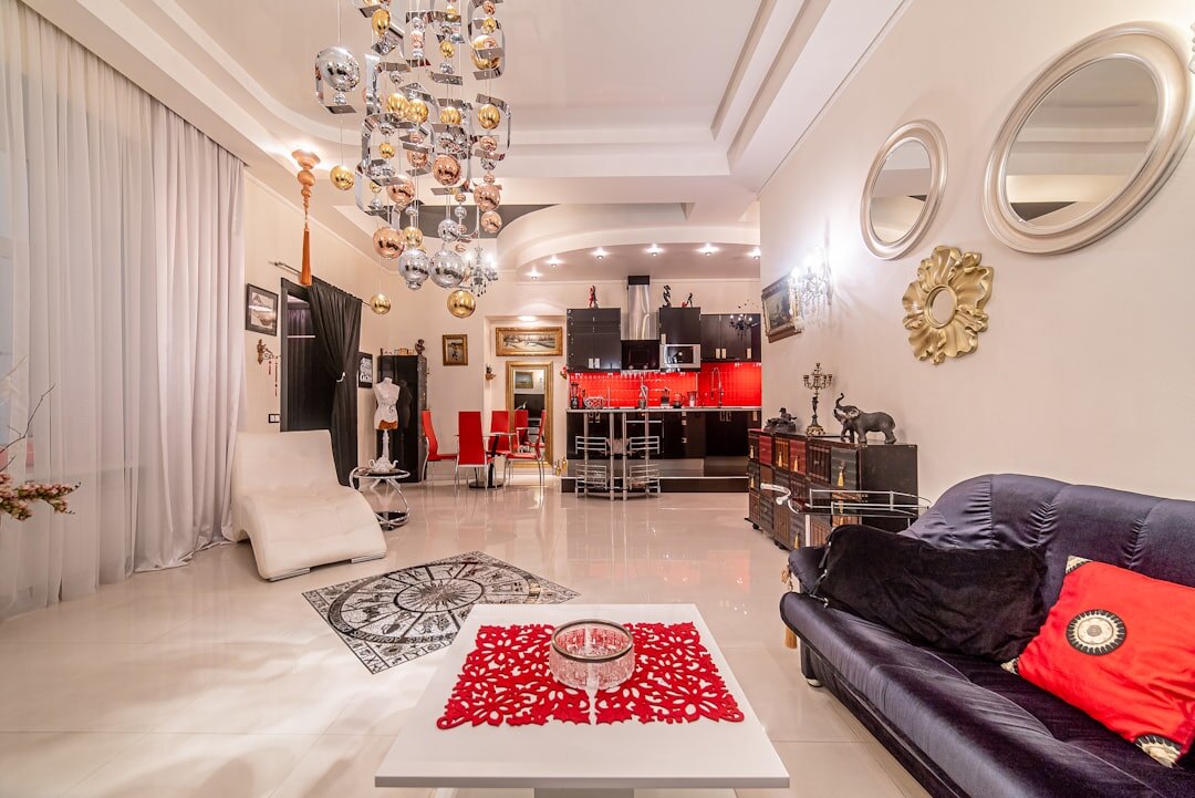 luxury celebrity apartment interior