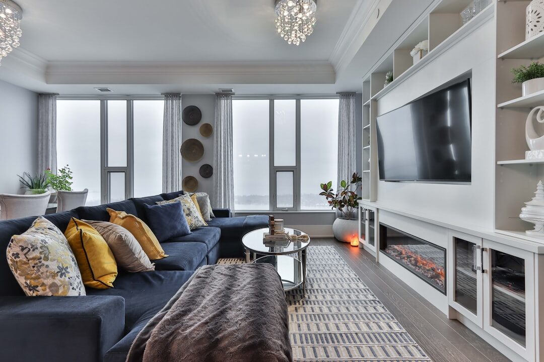 luxury living room interior