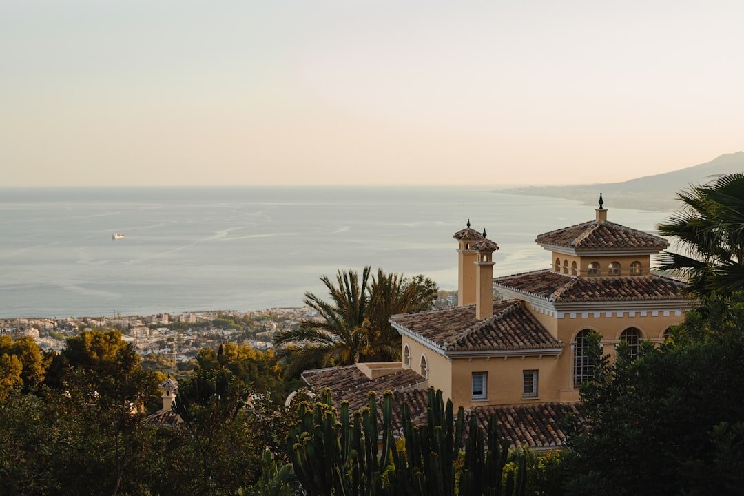 celebrity mansion with ocean view