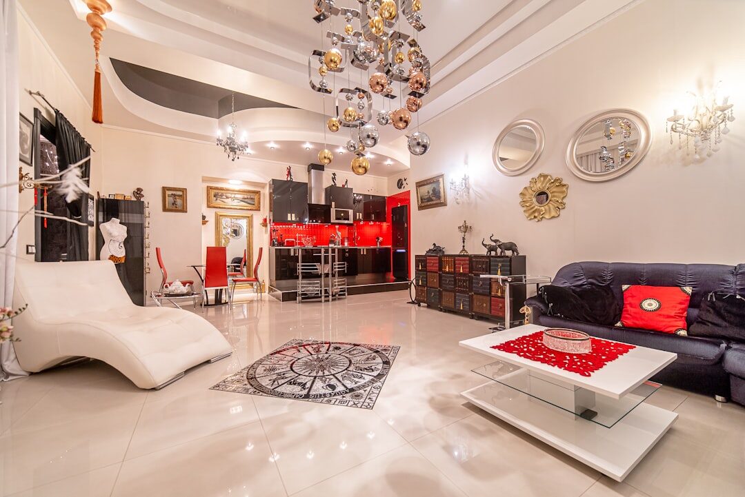 luxury celebrity apartment interior